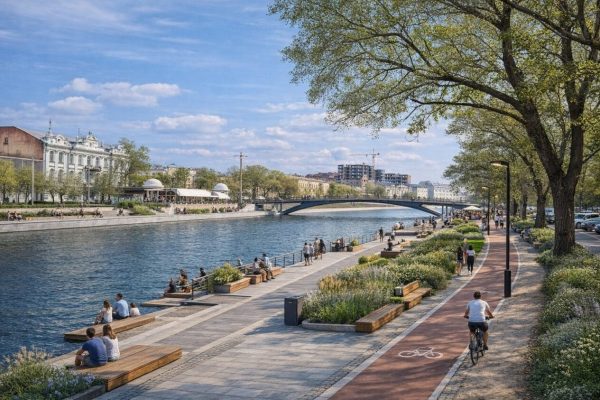 В Астрахани показали, как можно преобразить набережные городских каналов | АРБУЗ