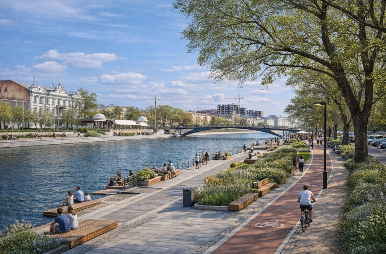 В Астрахани показали, как можно преобразить набережные городских каналов | АРБУЗ