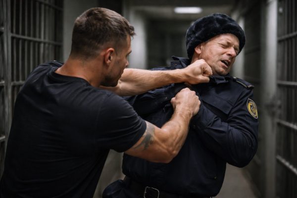 Осужденный астраханец избил сотрудника колонии из-за досмотра