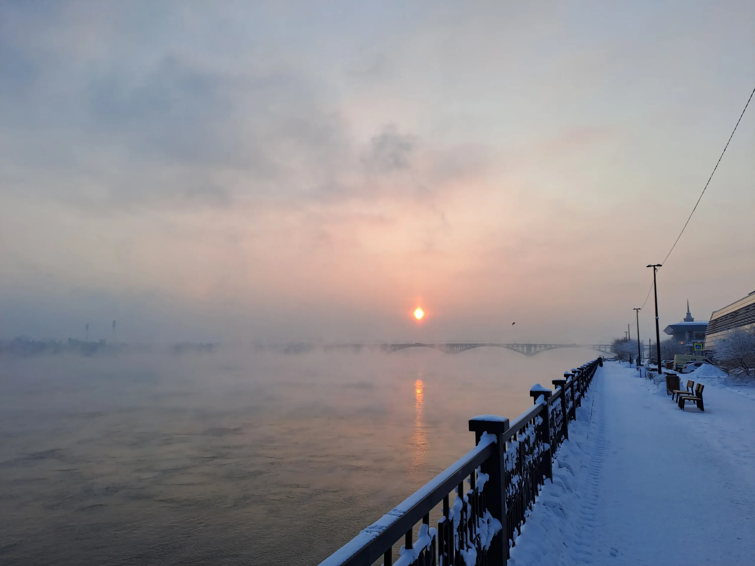 Без осадков и -31: прогноз погоды на последний день февраля в Красноярске