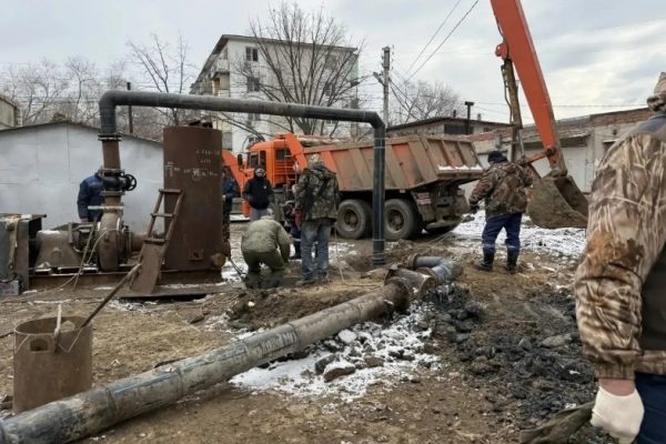 В Астрахани обновляют системы водоснабжения и водоотведения