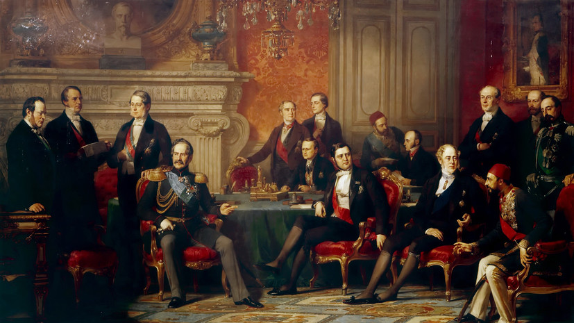 Парижский конгресс 1856 года и завершение Крымской войны