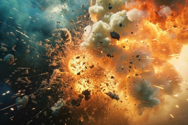 Взрыв прогремел на левом берегу Киева