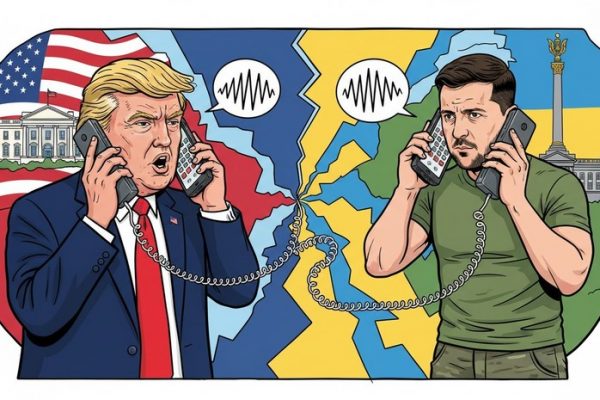 Axios: Трамп проводит телефонный разговор с Зеленским