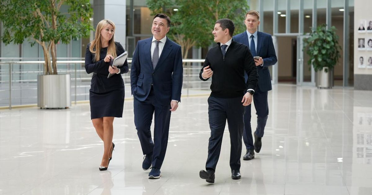 Губернатор Подмосковья поприветствовал делегацию Ямало-Ненецкого АО