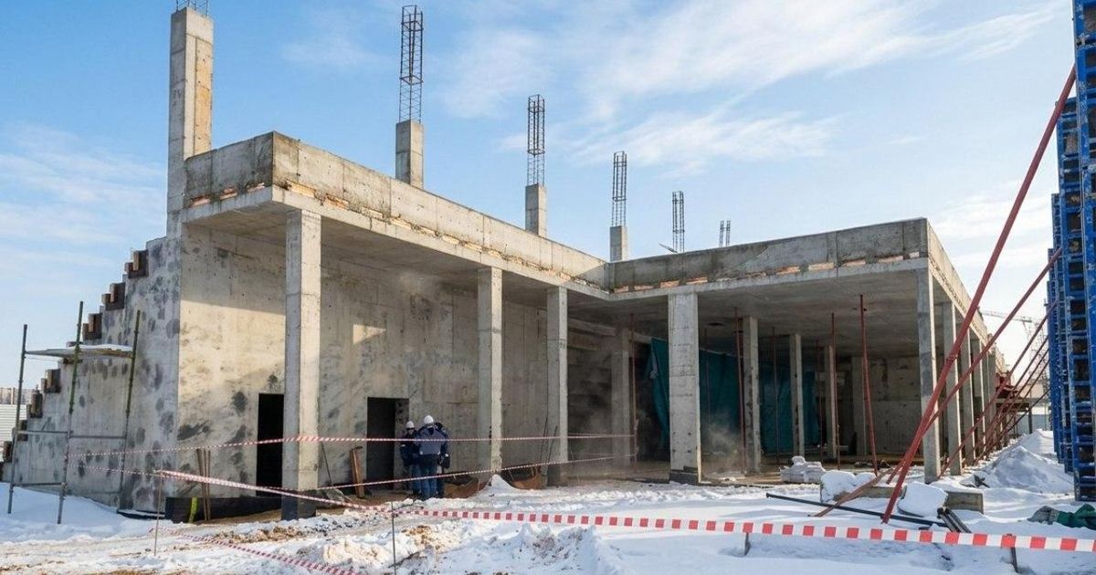 В Можайске уже на четверть выполнили реконструкцию стадиона «Спартак»