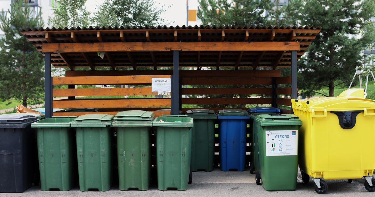 Водители мусоровозов ежедневно фотографируют большинство контейнерных площадок