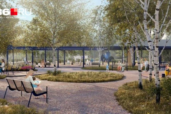 В Нефтеюганске построят первый городской центральный парк