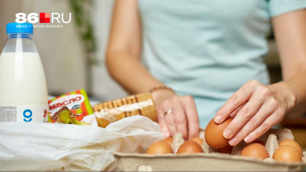 В ХМАО снова подорожали яйца и сливочное масло