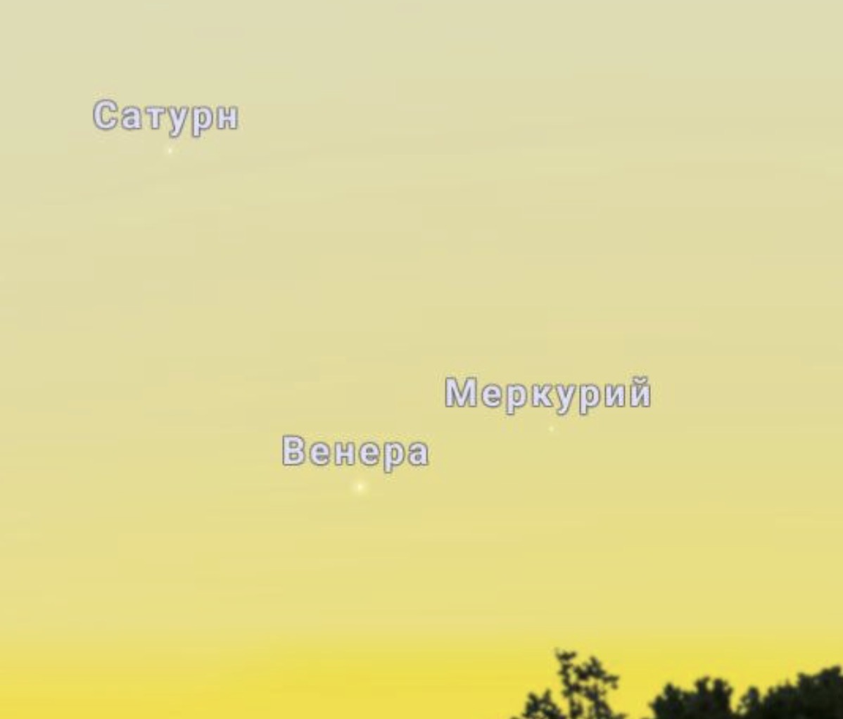 Астраханцам рассказали, где лучше всего наблюдать парад планет