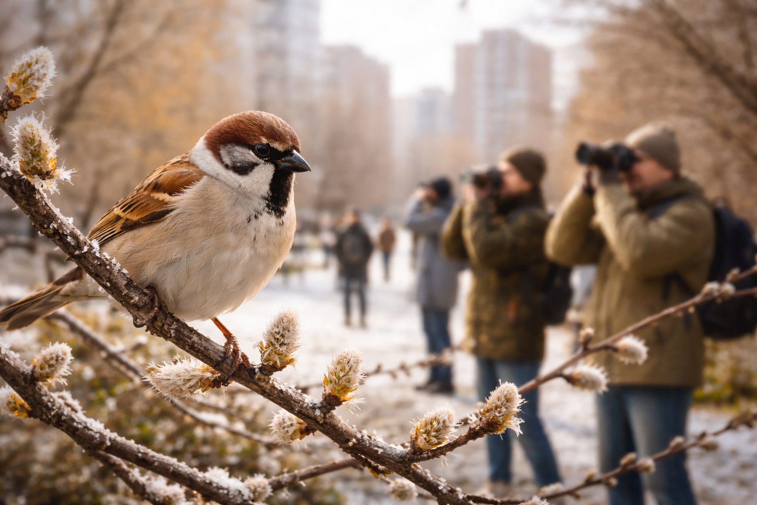 Астрахань обошла Архангельск по количеству воробьев - PRO Астрахань