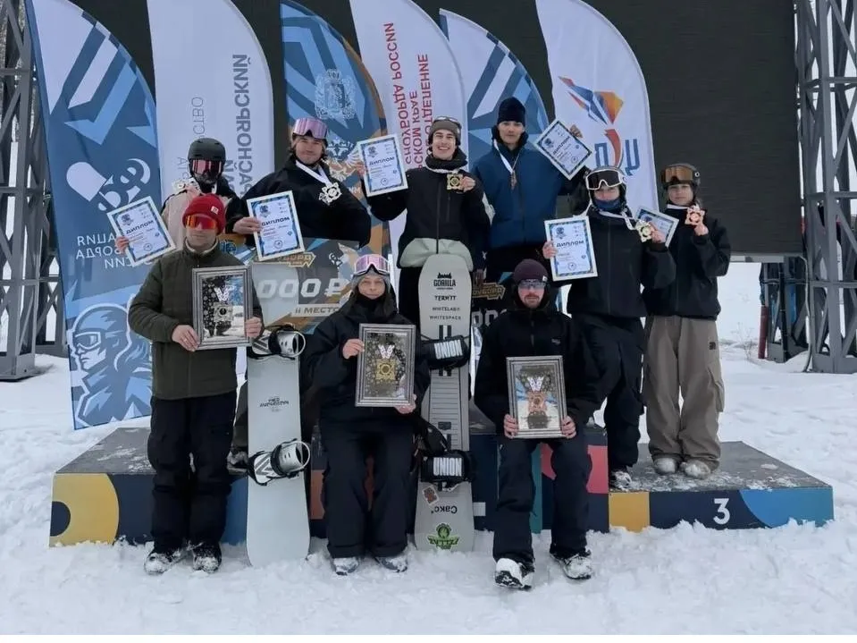 Красноярский сноубордист завоевал бронзу чемпионата России