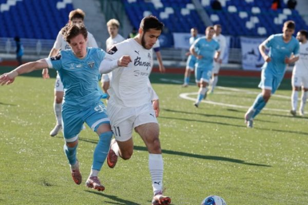 Астраханский «Волгарь» минимально уступил московскому «Велесу»