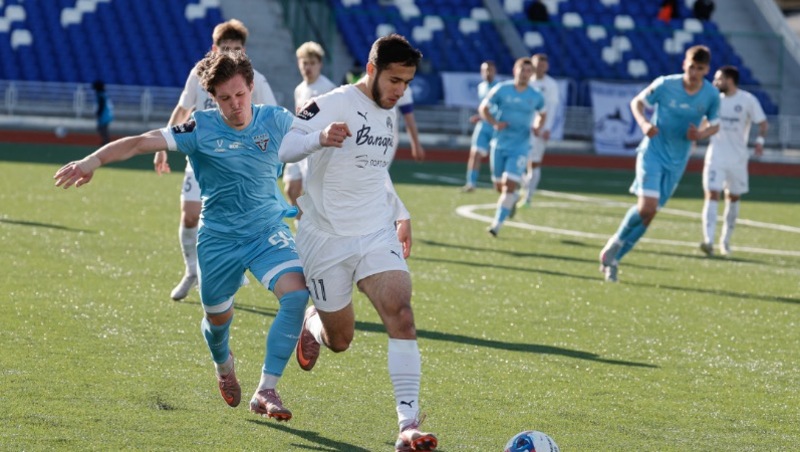 Астраханский «Волгарь» минимально уступил московскому «Велесу»