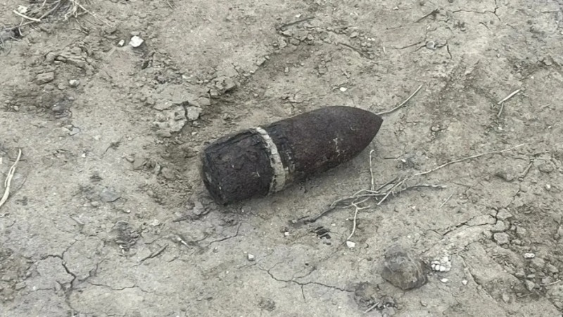 Под Астраханью обезвредили снаряд времён Великой Отечественной войны