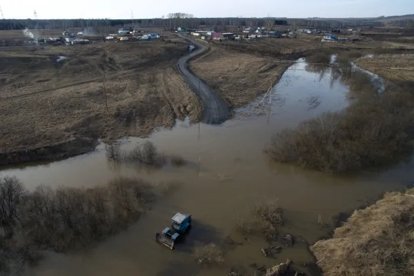 Паводки могут придти в 13 районов Новосибирской области