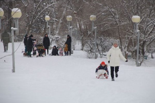 Снег возвращается в Астраханскую область 