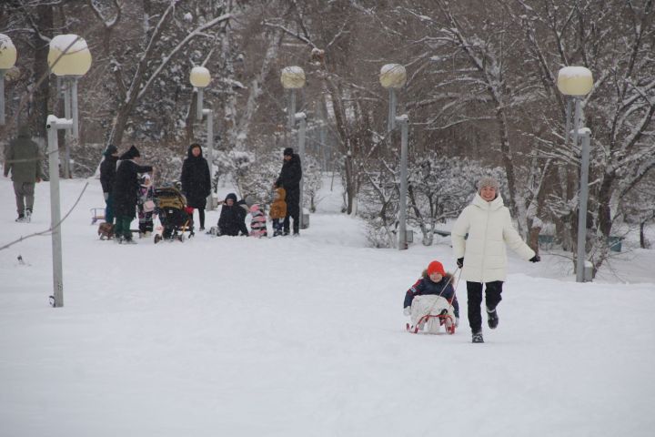 Снег возвращается в Астраханскую область 