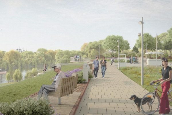Сквер «Блюдечко» откроется после благоустройства в Коломне в 2026 году