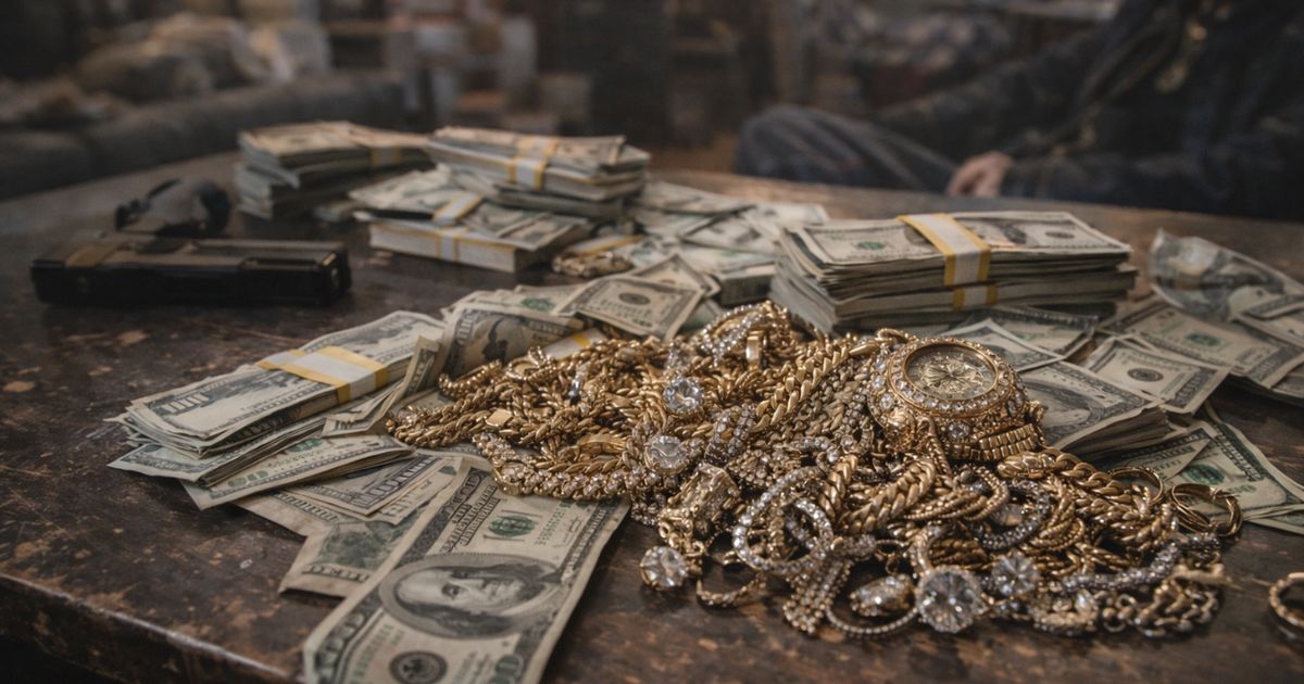 Сняли ограбление на видео и позировали с добычей: в Калифорнии банда чилийцев вынесла украшения на $3 млн