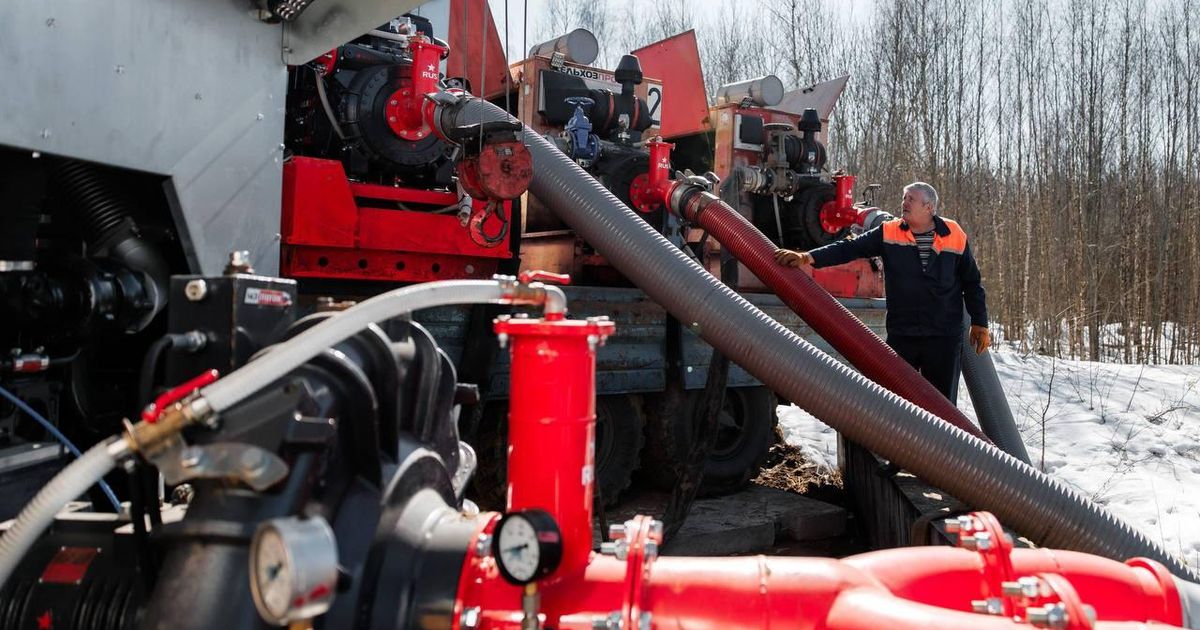 В Дубне укомплектована система насосных станций для противостояния паводку
