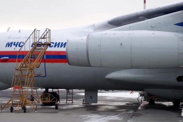 Самолет Ил-76 доставил из Египта работавших в Израиле россиян
