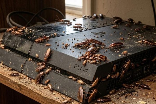 Приставка с «начинкой»: пара из Новосибирска купила PlayStation, кишащую живыми тараканами