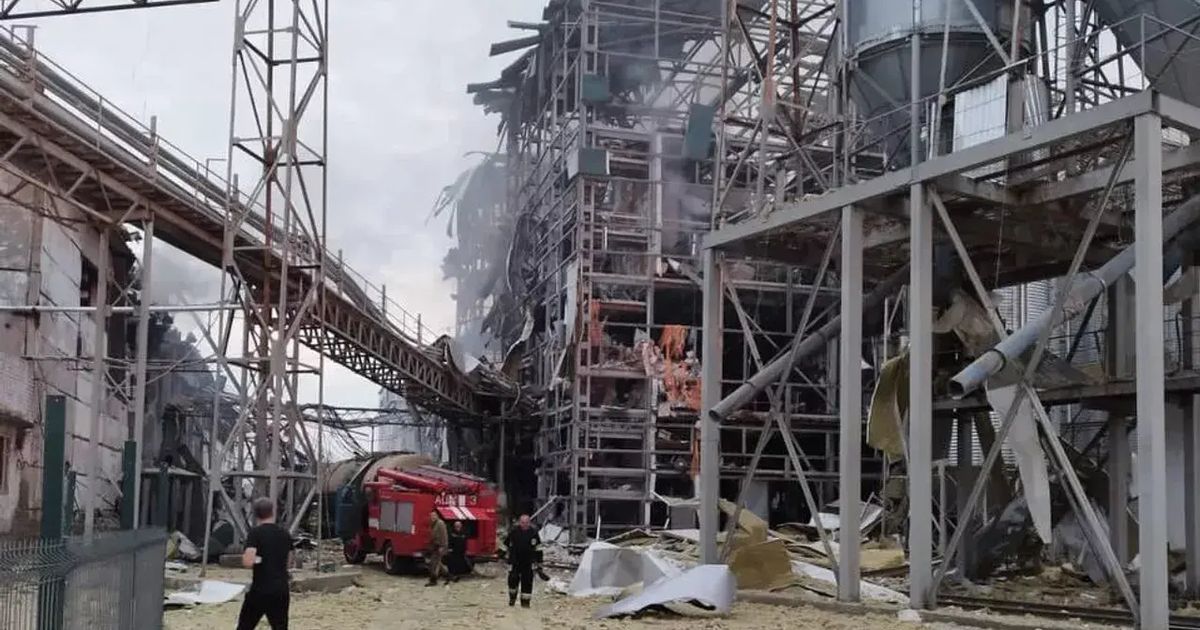 В Полтавской области Украины повреждено промышленное предприятие