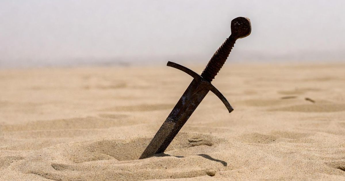 В Израиле студент нашел на пляже уникальный меч XII века