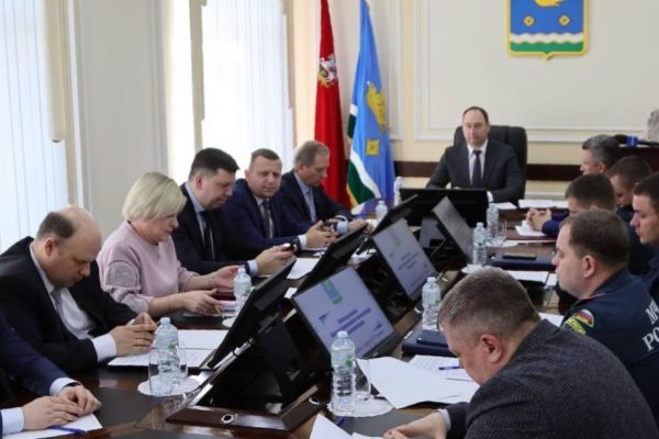 В Ступино на заседании комиссии 18 марта обсудили безопасность в округе