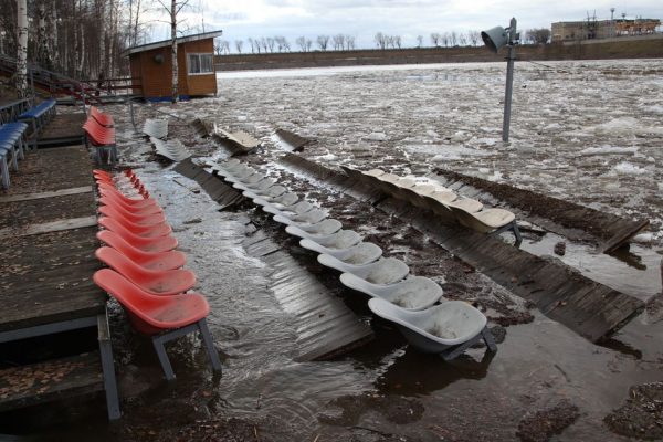Сотни домов в российском городе может затопить в паводок