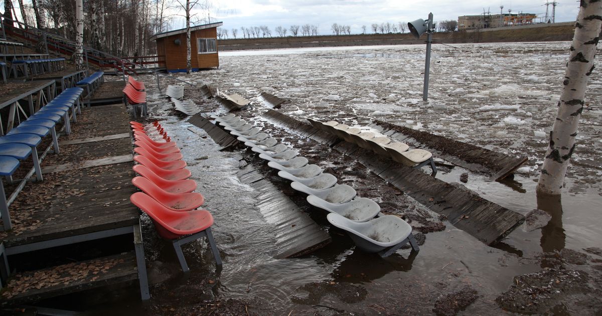 Сотни домов в российском городе может затопить в паводок