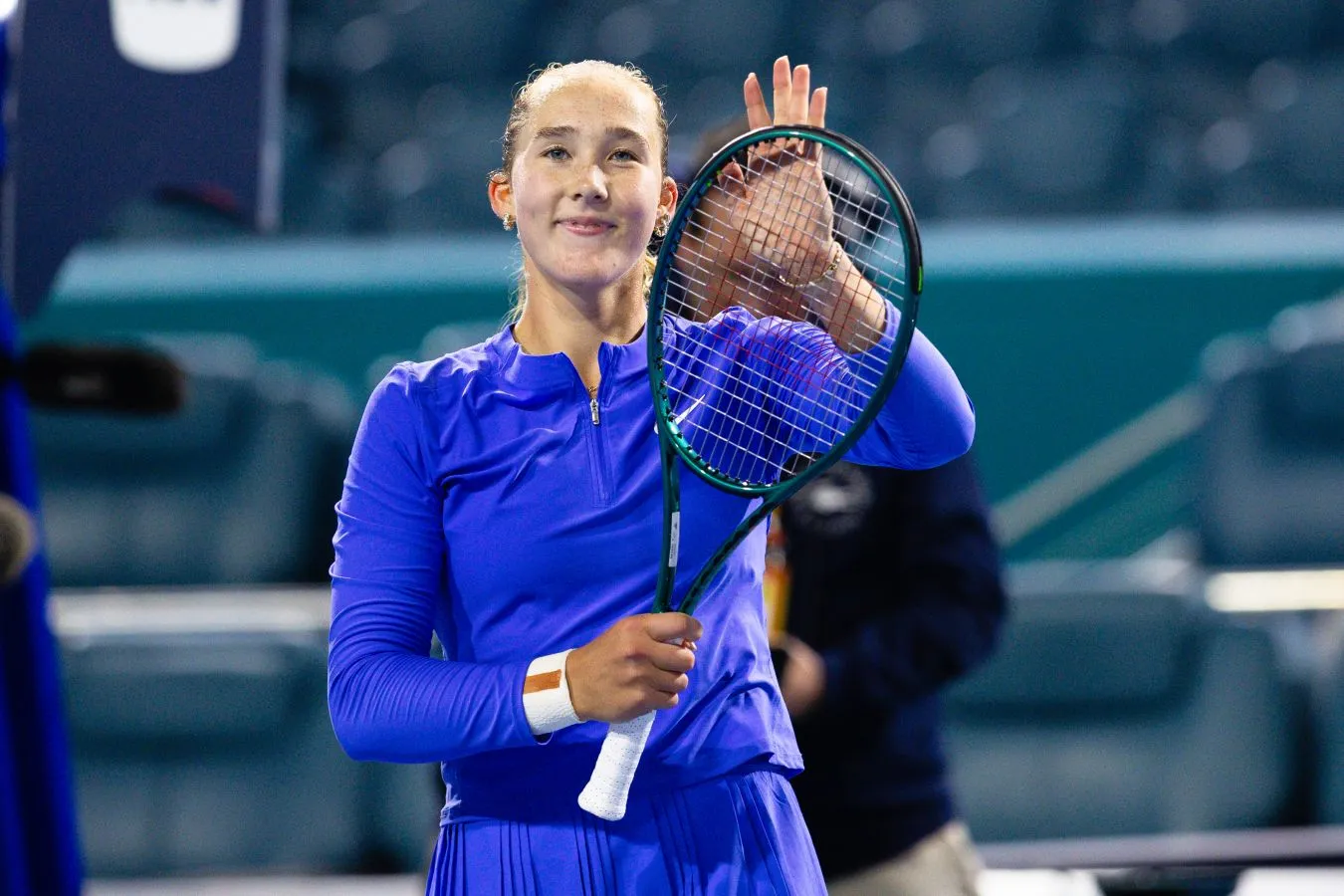 Красноярская теннисистка Мирра Андреева вышла в четвёртый круг турнира WTA-1000 в Майами