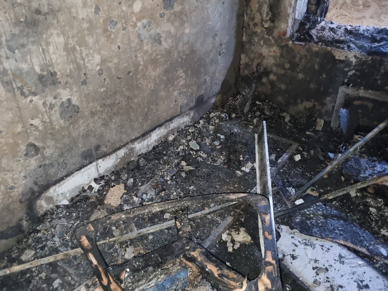 Астраханец поджёг квартиру знакомого