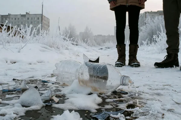 Норильский подросток пострадал, пытаясь провести эксперимент с газировкой и чистящим средством