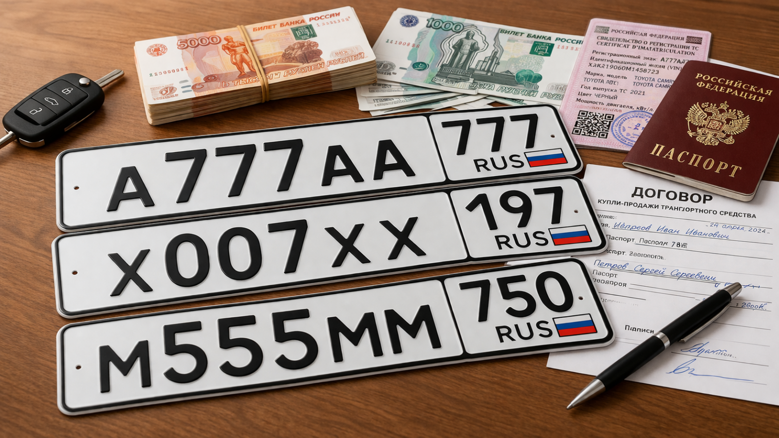 Астраханцы смогут официально покупать «красивые» номера - PRO Астрахань