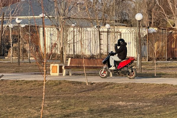 В Астрахани подростки превратили парк в гоночную трассу | АРБУЗ