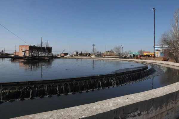 В Астраханской области проинспектировали ход работ на Северных очистных сооружениях