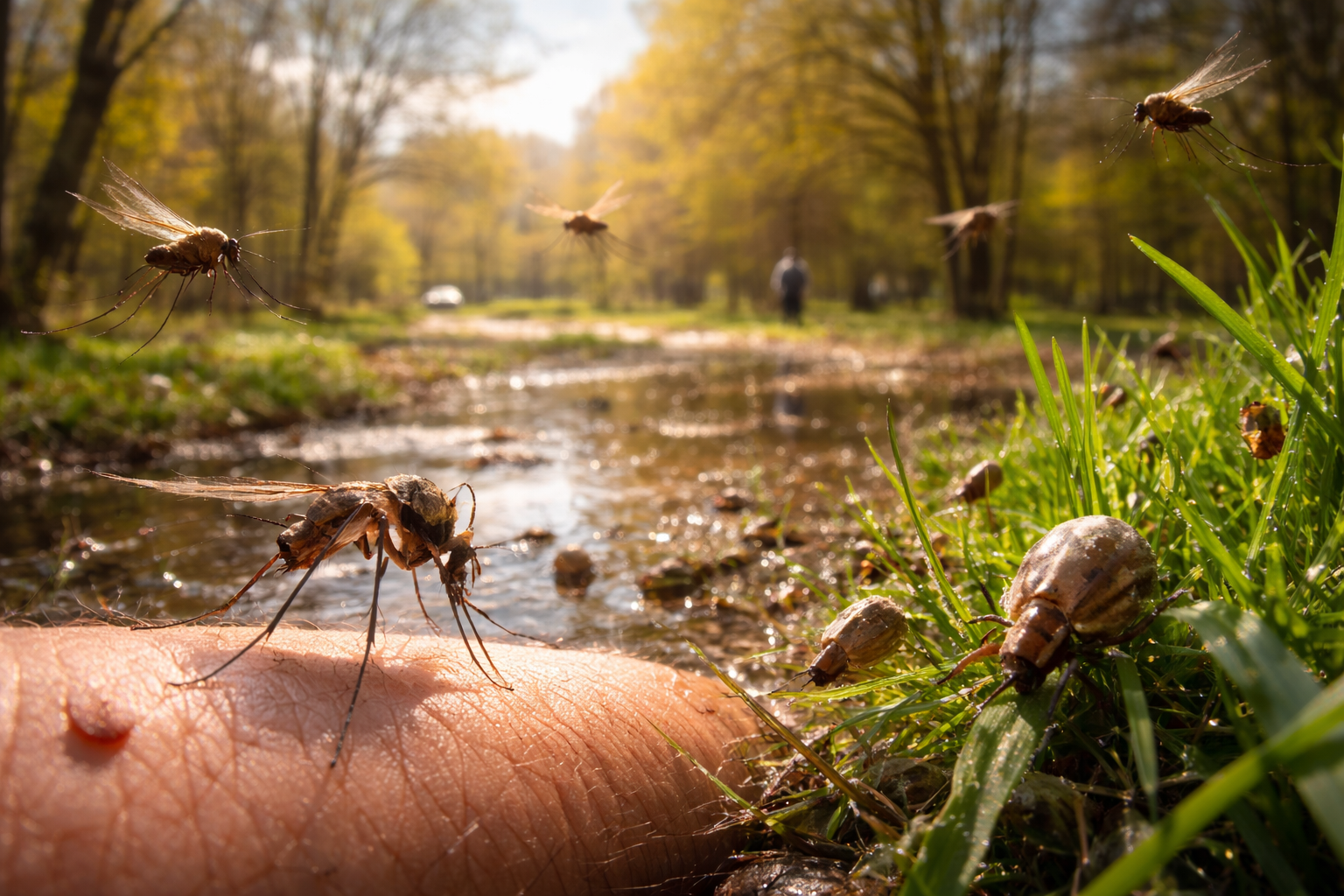 Этой весной астраханцев могут атаковать полчища комаров - PRO Астрахань
