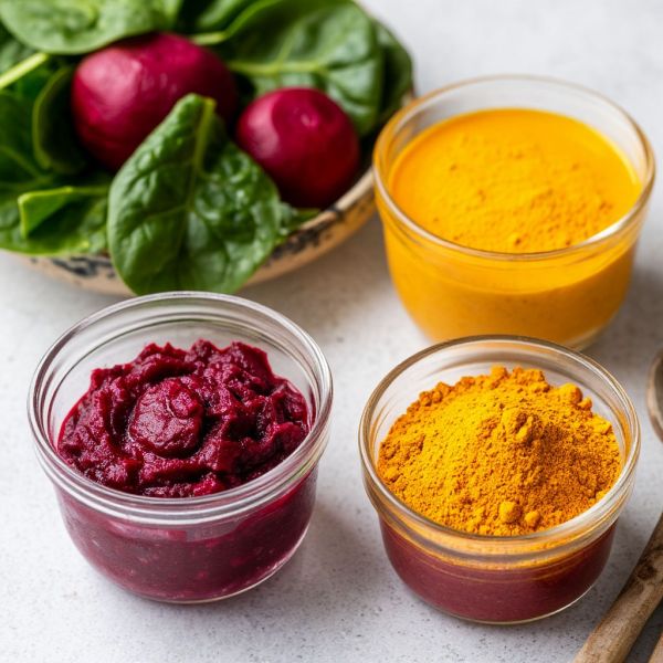 Какие приправы, домашние цветы и овощи покрасят пасхальные яйца - примеры цвета 