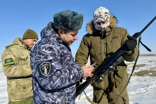 В Росгвардии подвели итоги охотничьего сезона в Астраханской области