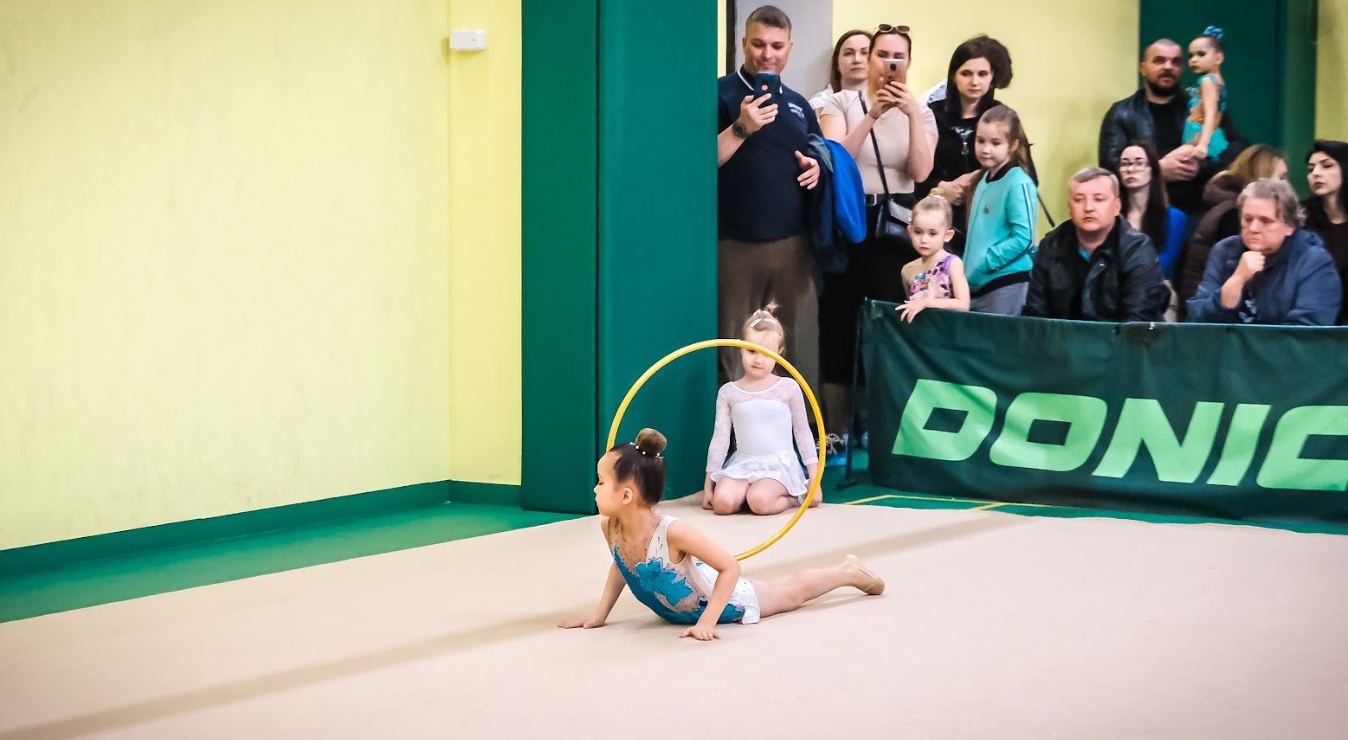 В семейном комплексе “Лейка” прошел Весенний турнир по художественной гимнастике